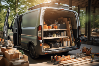 Peugeot Expert aménagé en van avec espace optimisé et équipements choisis